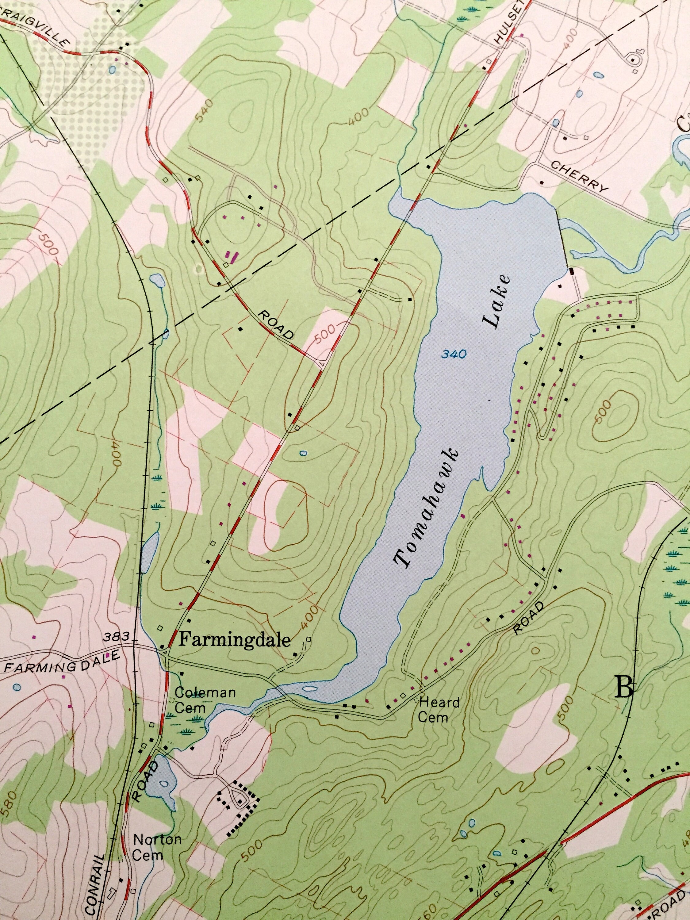 Antique Maybrook New York 1957 US Geological Survey Etsy