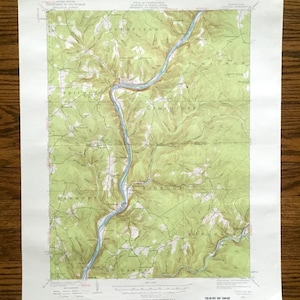 Antique Tidioute, Pennsylvanie Carte topographique de l’US Geological Survey de 1927 – Warren, comté de Forest, Triumph, Deerfield, Calcaire, Harmony, PA