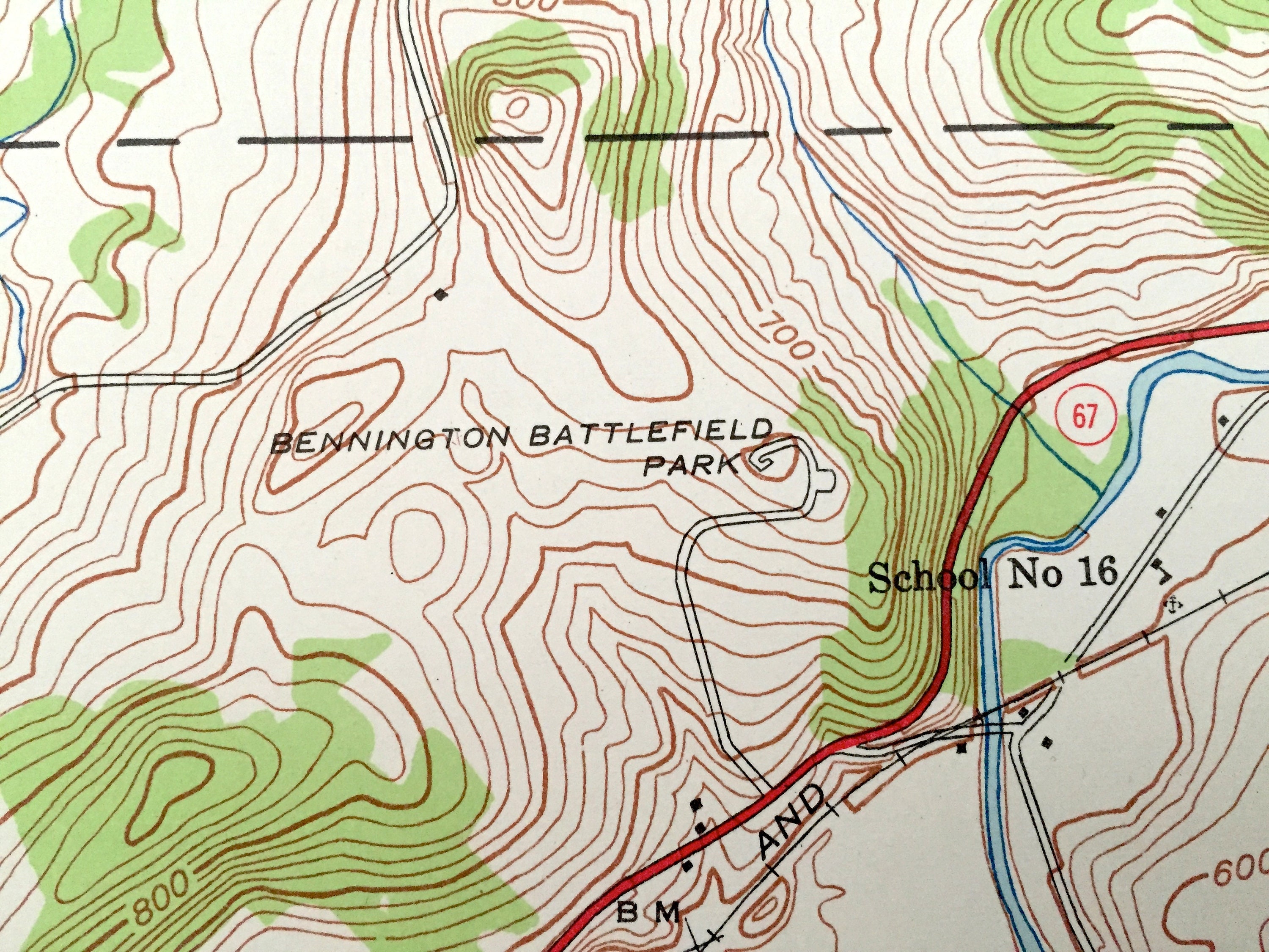 Antique Hoosick Falls New York 1943 US Geological Survey Etsy