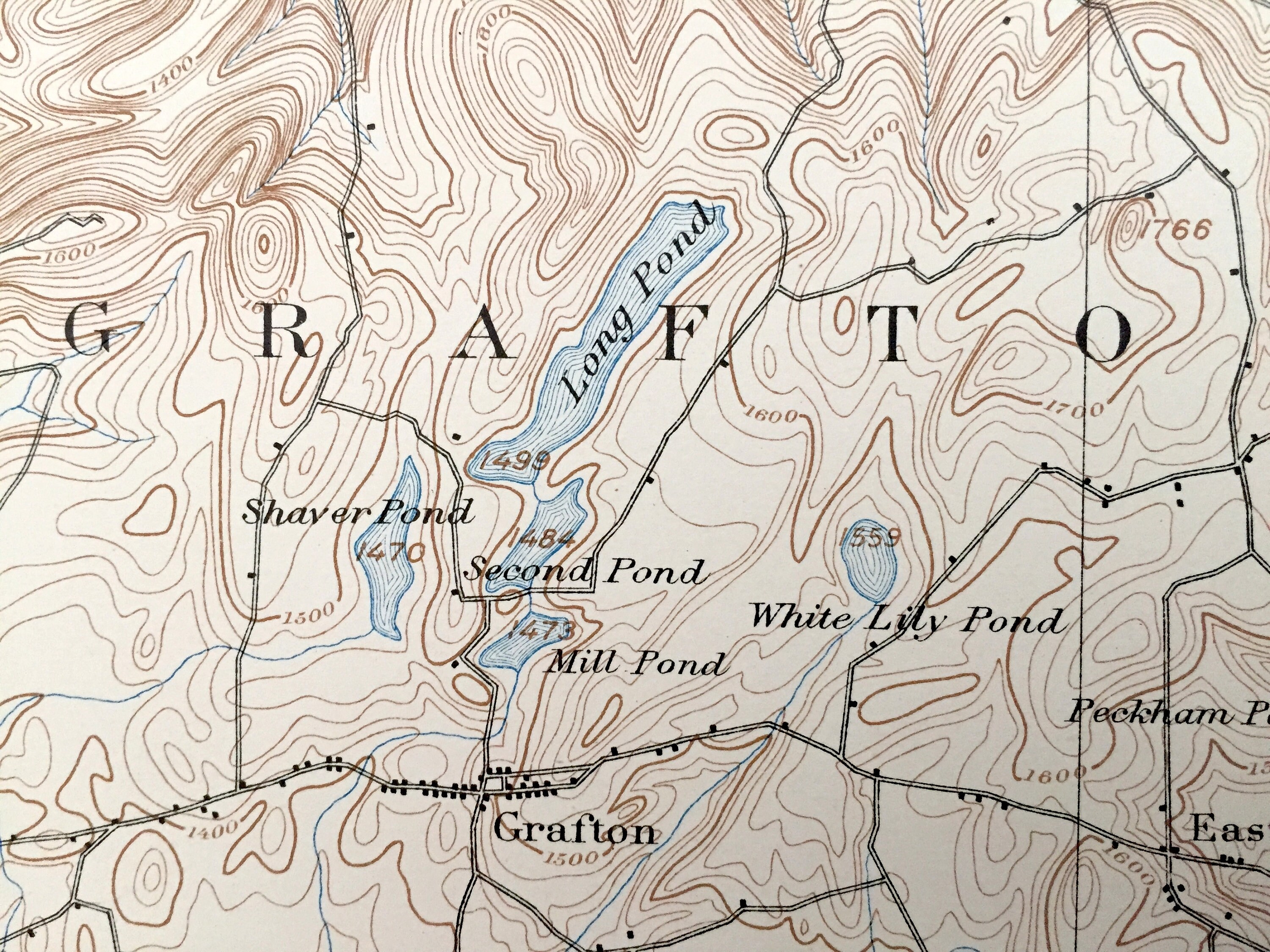 Antique Hoosick Falls New York 1897 US Geological Survey Etsy