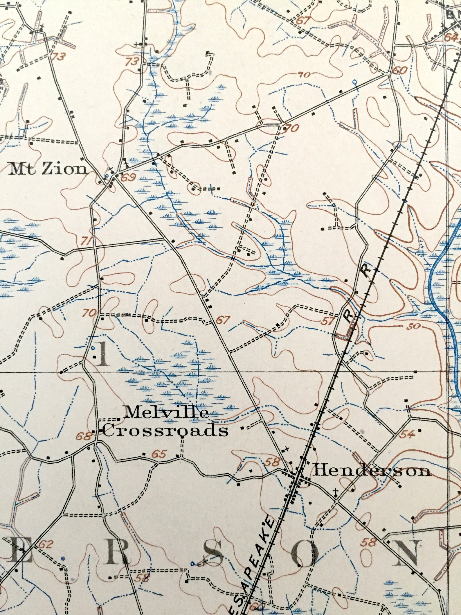 Antique Barclay Maryland 1905 US Geological Survey Etsy