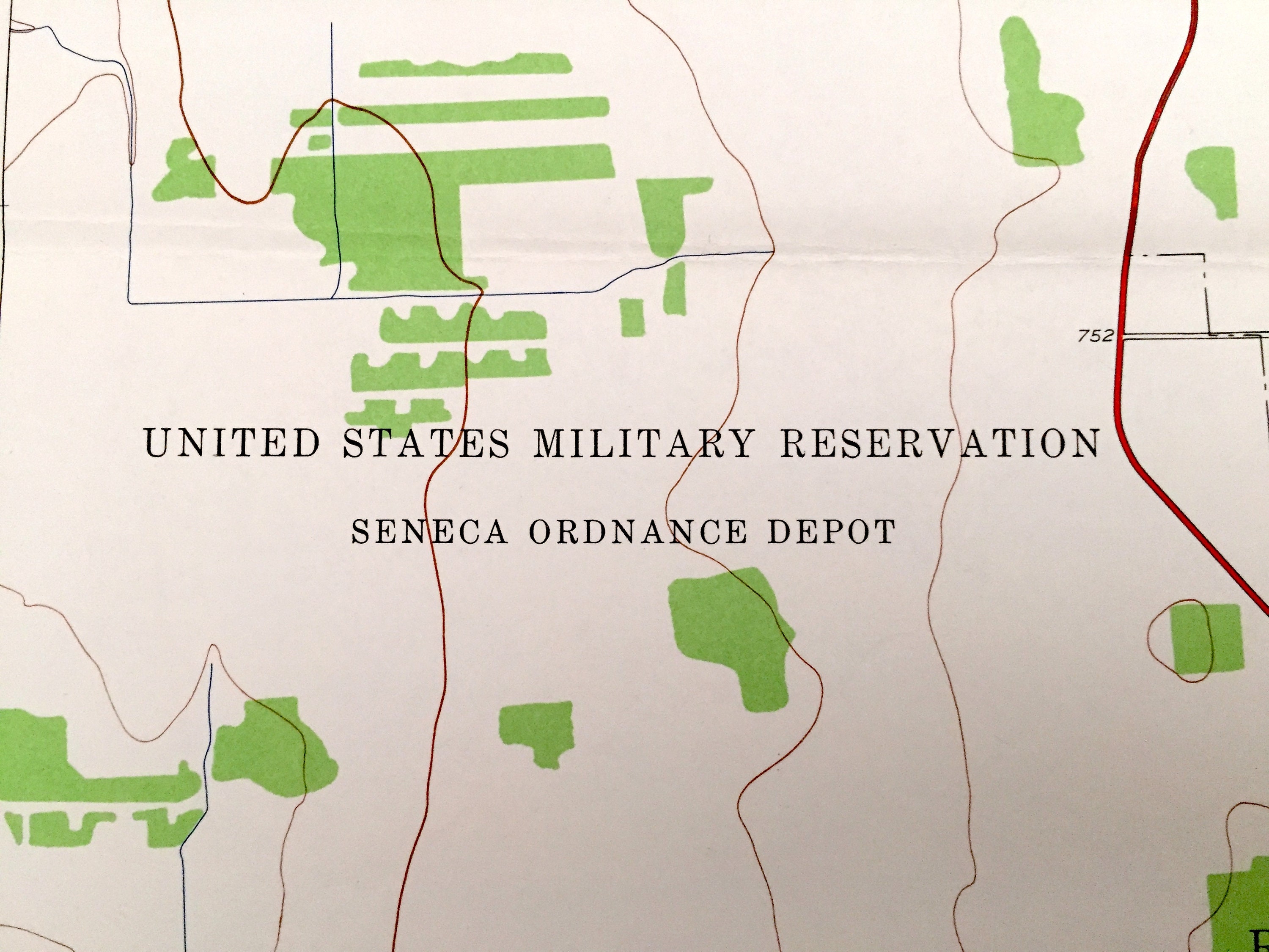 Antique Ovid New York 1942 US Geological Survey Topographic Etsy