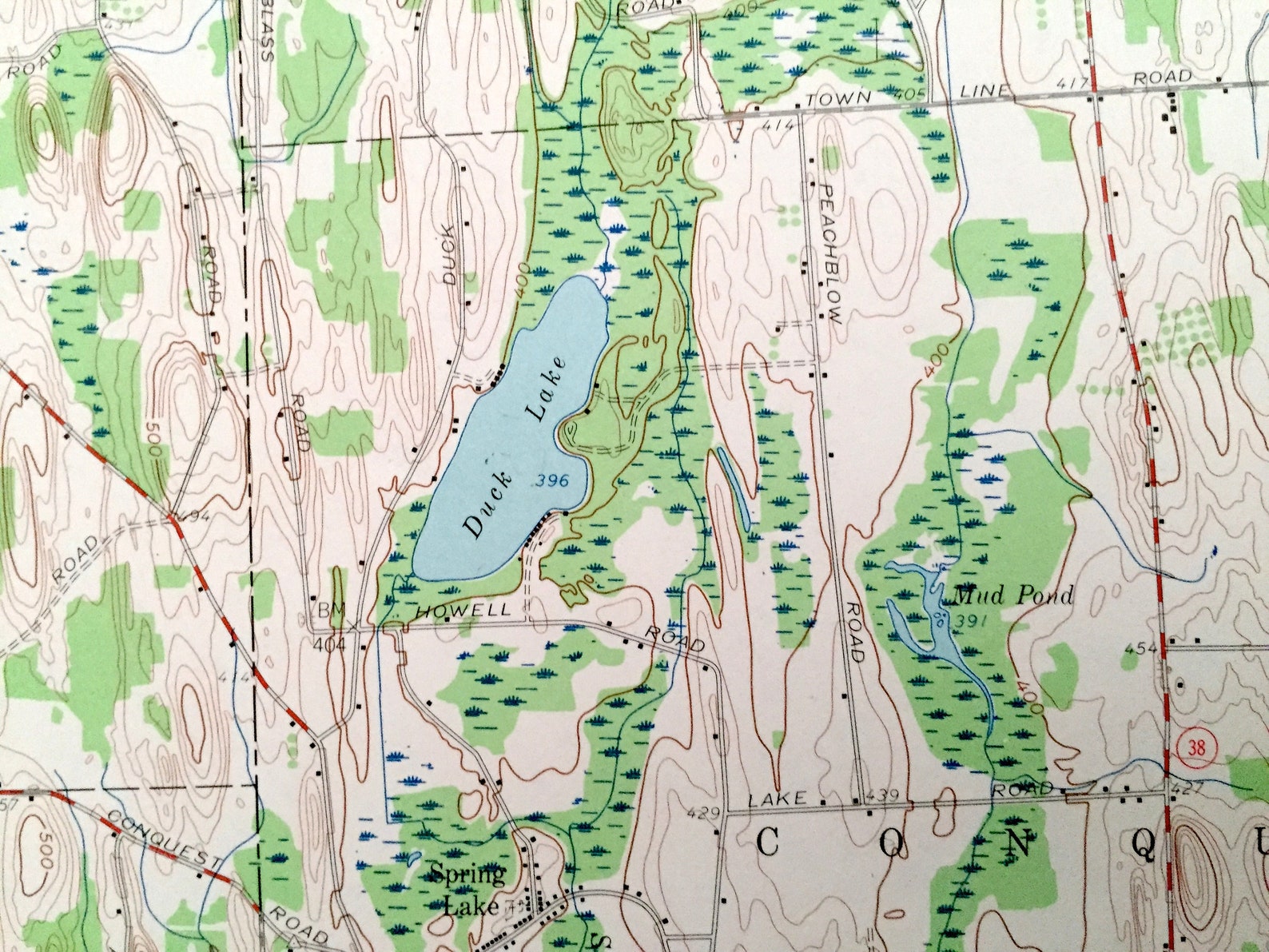 Antique Weedsport New York 1954 US Geological Survey Etsy UK
