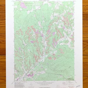 Antique Brandy Camp, Pennsylvanie, 1970 Carte topographique du Service géologique des États-Unis, comté d'Elk, comté de Jefferson, Clearfield, Horton, Fox, Pennsylvanie