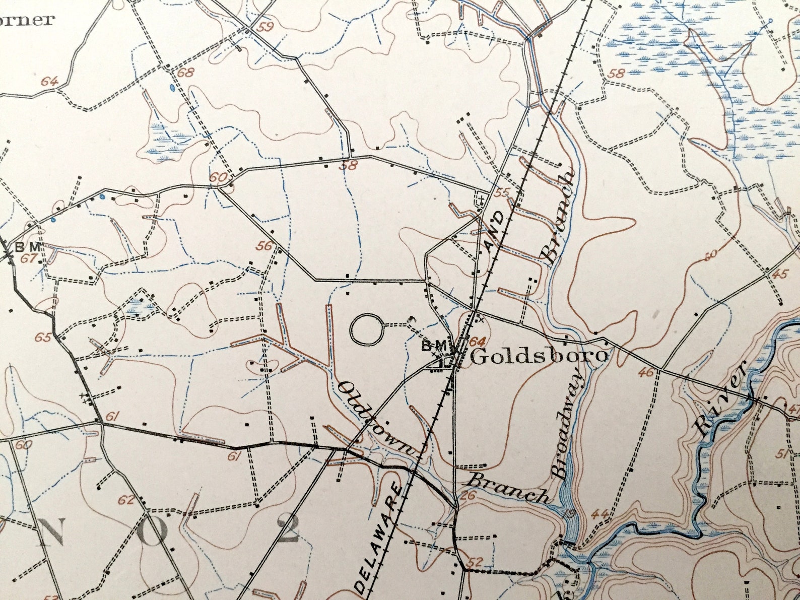 Antique Barclay Maryland 1905 US Geological Survey Etsy