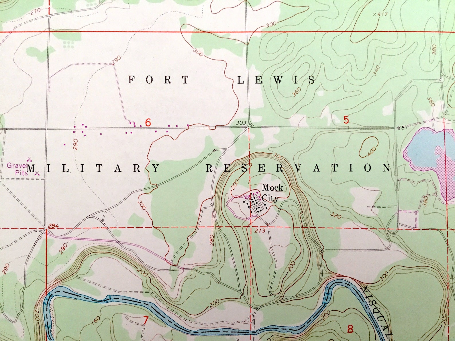 Antique Mckenna Washington 1959 US Geological Survey Etsy