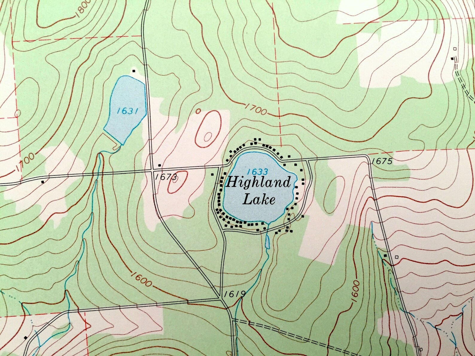 Antique Little Meadows Pennsylvania 1967 US Geological Survey Etsy