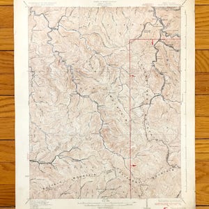 Carte topographique du service géologique des États-Unis, Virginie-Occidentale, 1928 - Boone, Logan, comté du Wyoming, Gordon, Van, Stark, Wharton, Virginie-Occidentale
