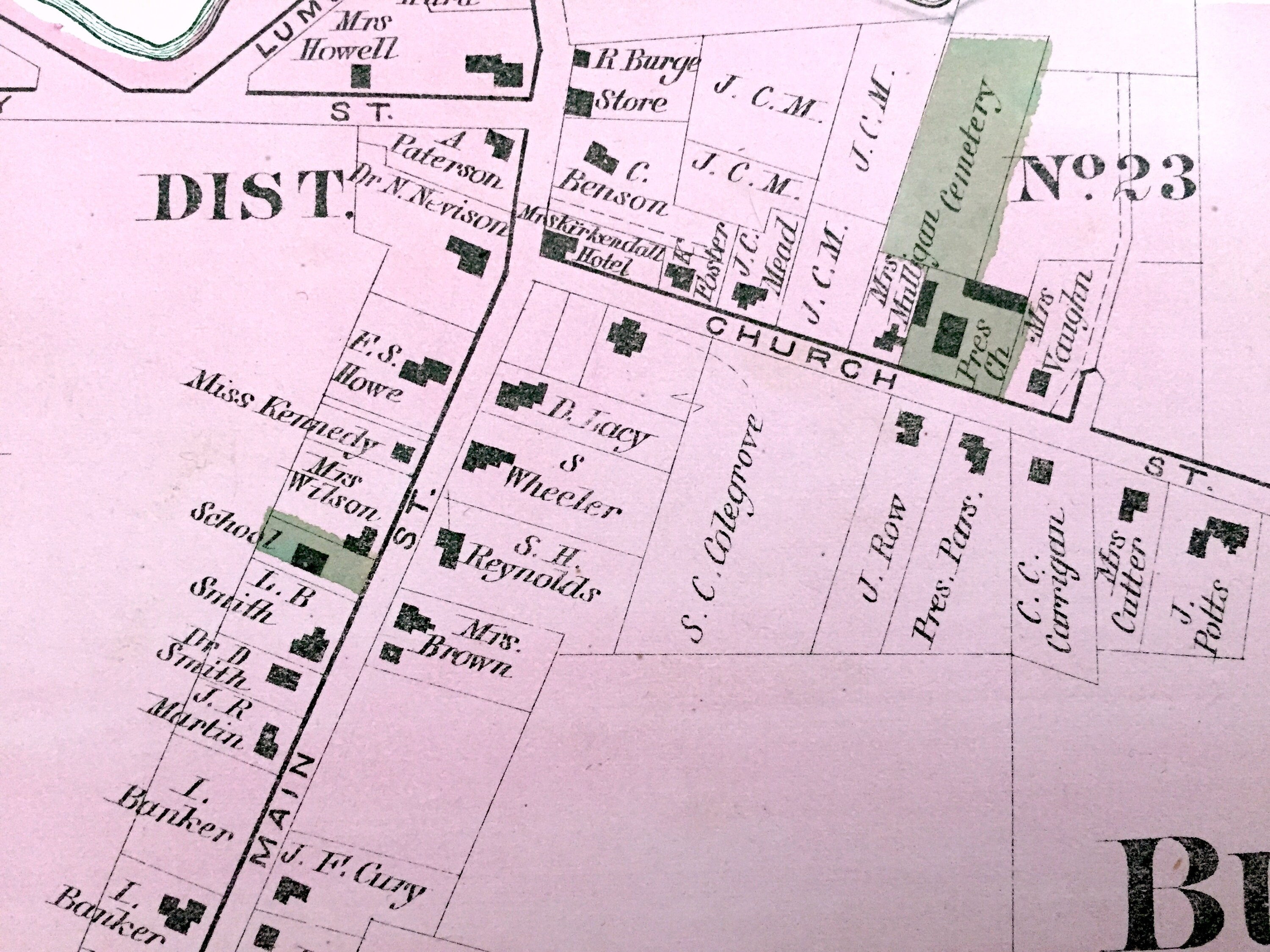 Antique 1874 Burdett & New York Map From Etsy UK