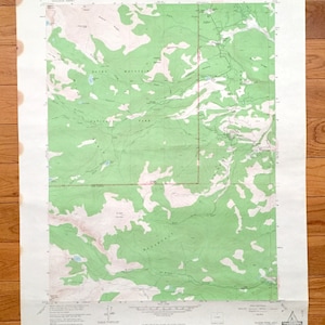 Antike Allens Park, Colorado 1957 US Geological Survey Topographische Karte – Meeker Park, Roosevelt National Forest, Rocky Mountain Park, CO