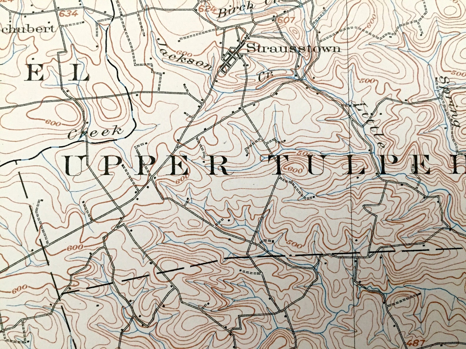 Antique Wernersville Pennsylvania 1902 US Geological Survey Etsy