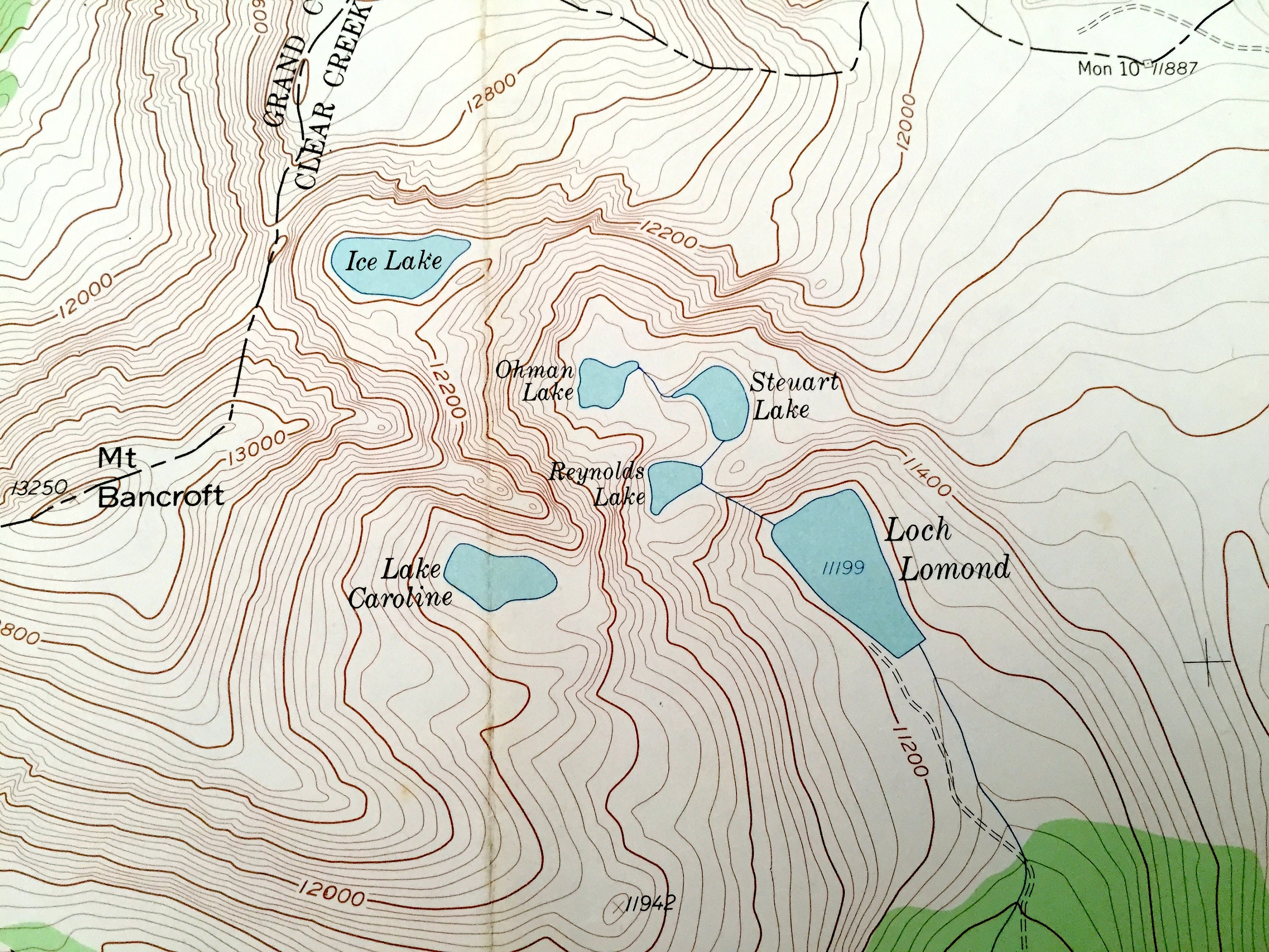 Antique Empire Colorado 1958 US Geological Survey Topographic Etsy