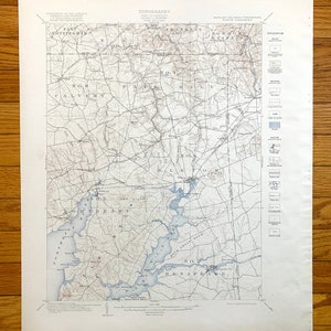 Antike Elkton, Maryland 1900 US Geologische Übersicht Topographische Karte - Nordosten, ChesaPeak City, New Castle, Chester, Cecil, County, DE PA