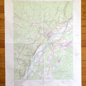 Antik Milford, Pennsylvania 1958 US 1958 - Pike County, Westfall, Dingman, PA, Sussex County, Montague, NJ