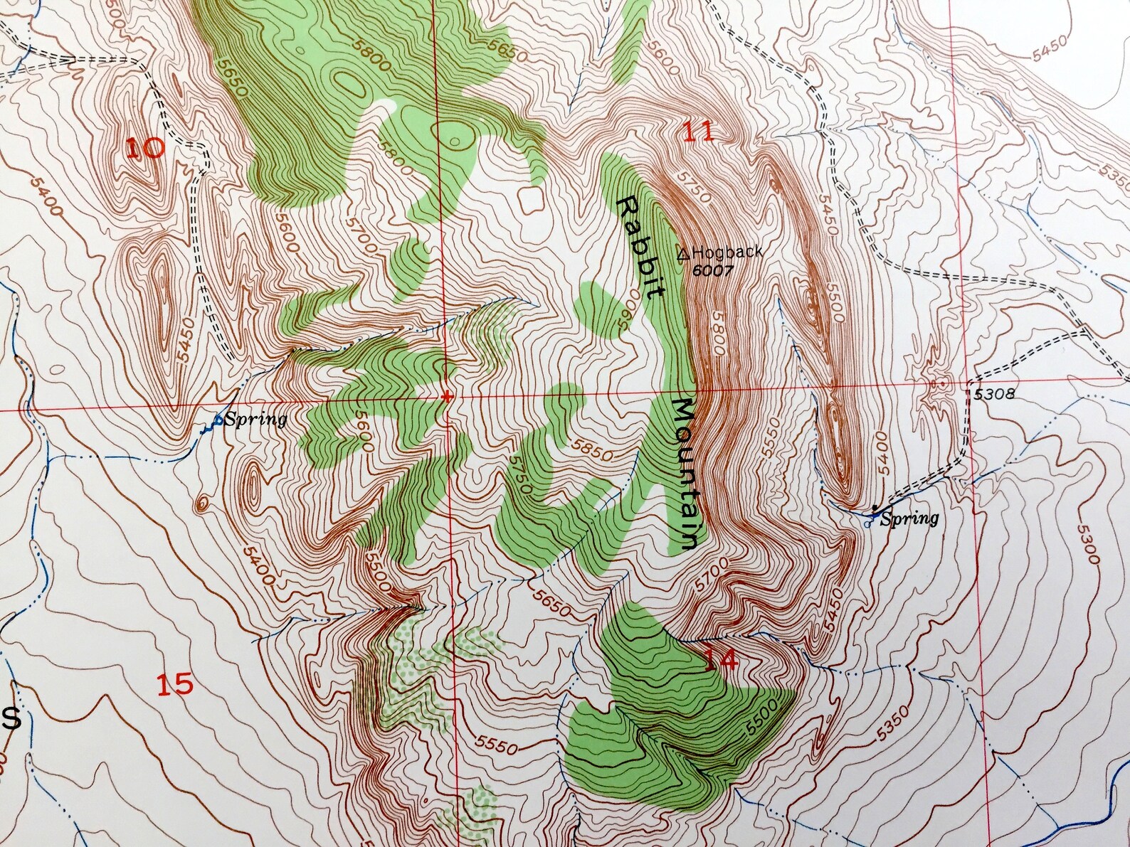 Antique Hygiene Colorado 1950 US Geological Survey Etsy