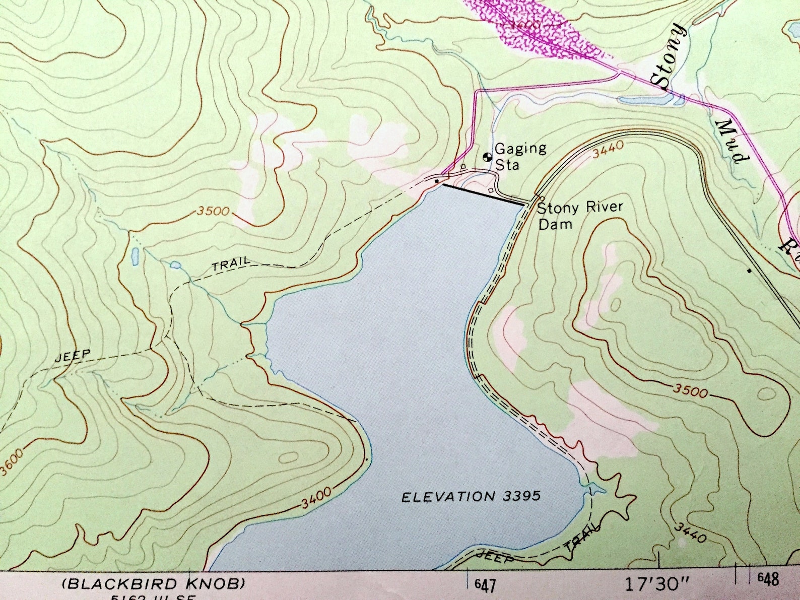 Antique Mount Storm Lake West Virginia 1967 US Geological Etsy