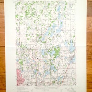 Antik New Brighton, Minnesota 1955 US 1955- 1955 - Anoka, Washington, Ramsey, County Ham Lake Minneapolis Blaine MN