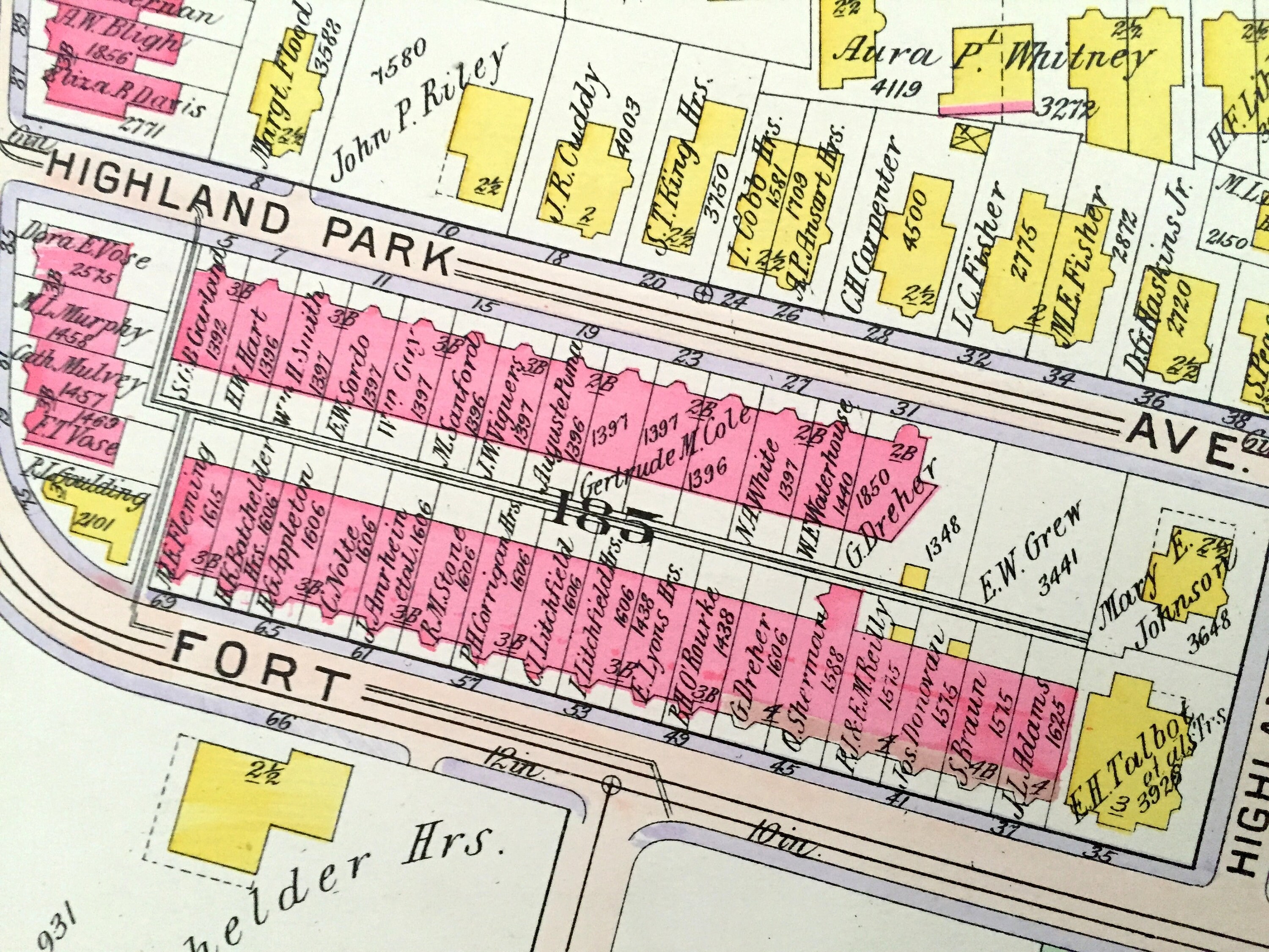 Antique 1906 Roxbury Massachusetts Map From GW Bromley Atlas Etsy UK