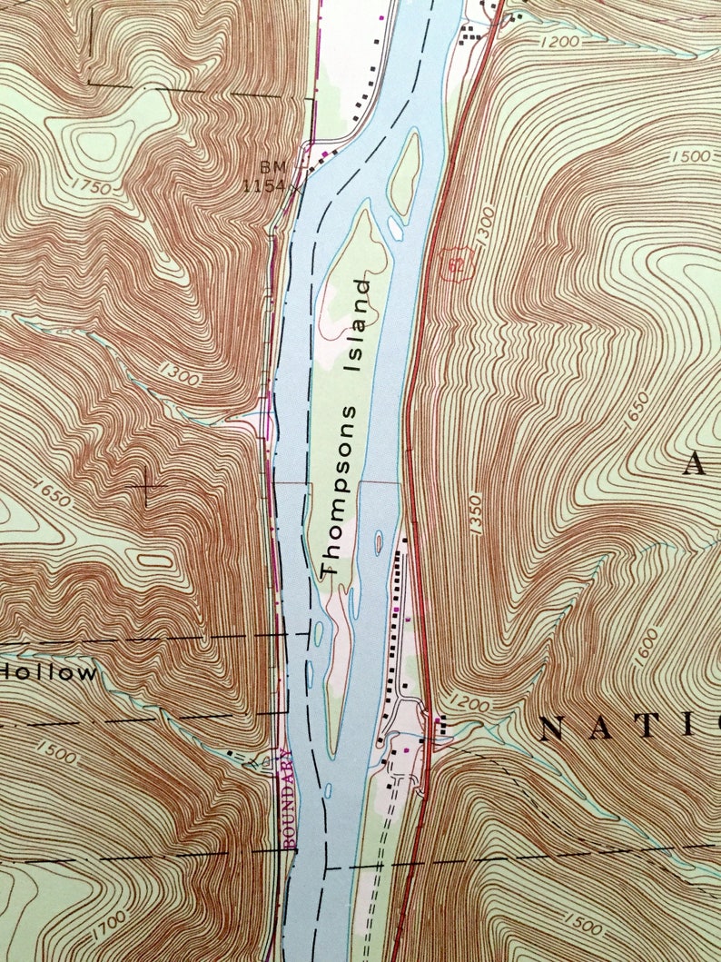 Antique Youngsville Pennsylvania 1969 US Geological Survey Etsy