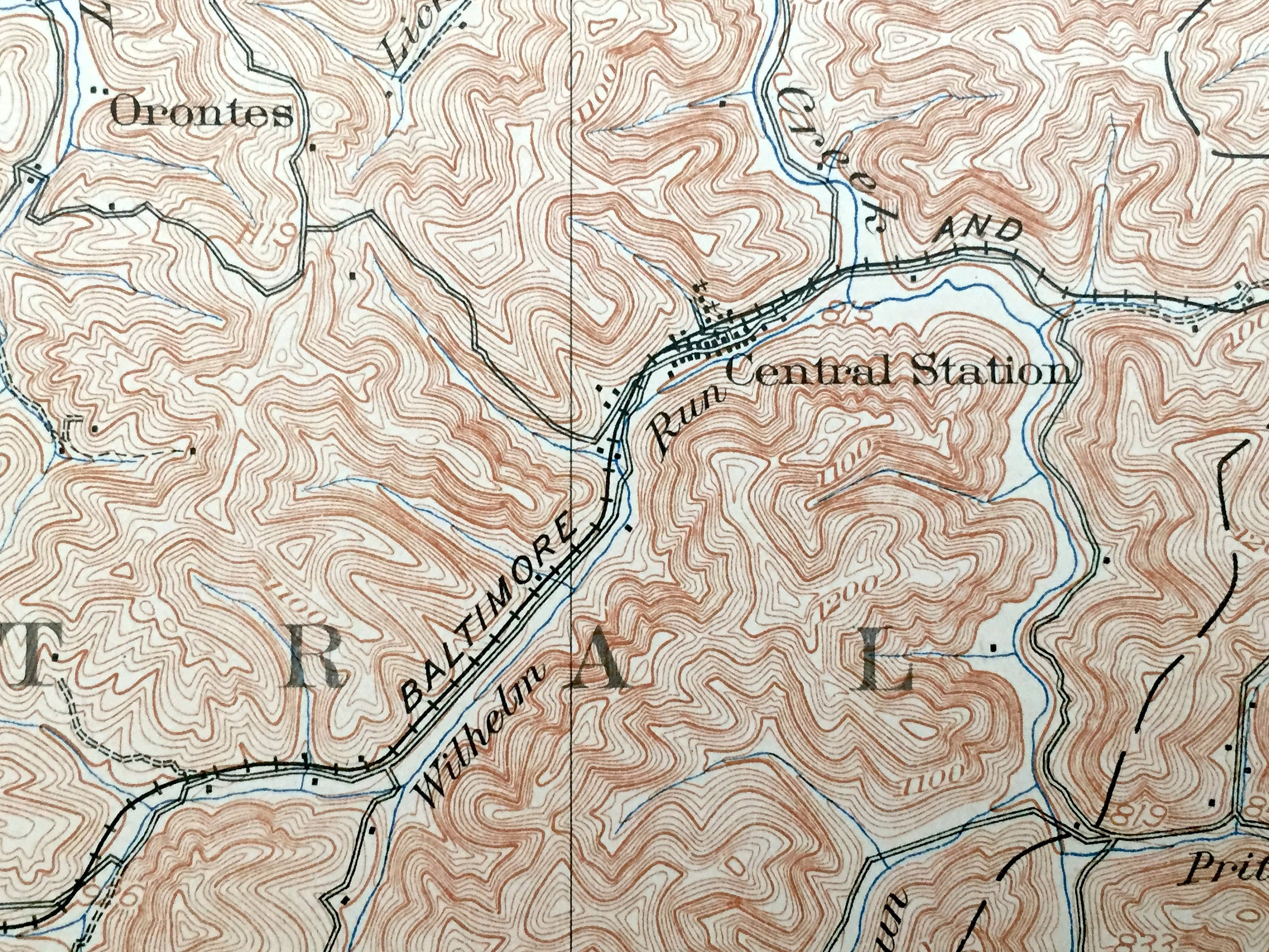 Antique West Union West Virginia 1905 US Geological Survey Etsy