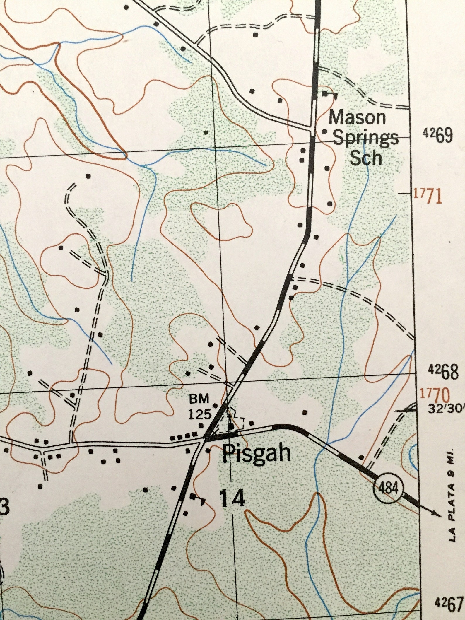 Antique Indian Head Maryland & VA 1949 US Geological Survey Etsy España