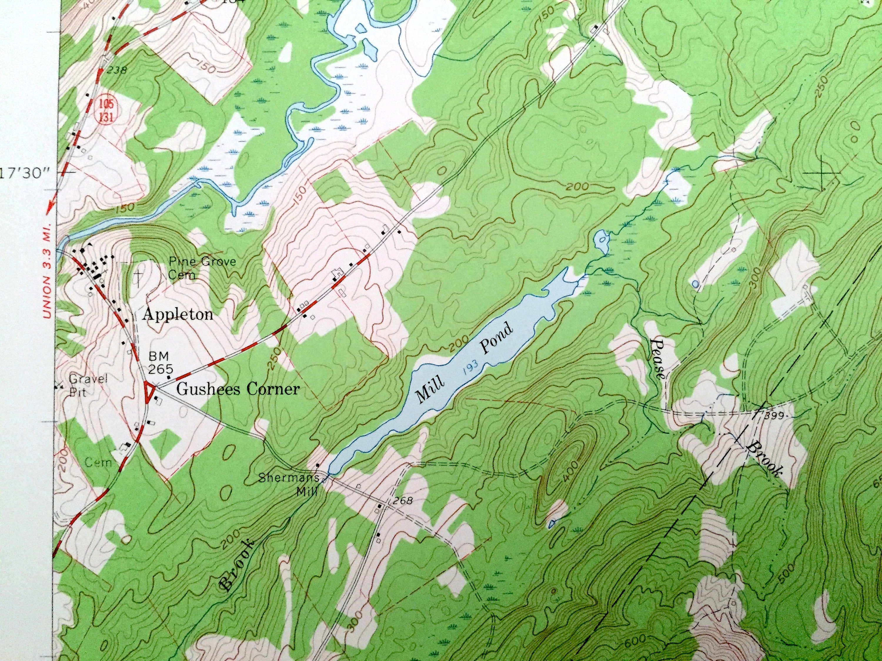Antiker Searsmont Maine 1960 US 1960 Erdstudie Topographic Etsy.de