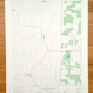 Antique Hunter, Missouri 1968 US Geological Survey Topographic Map – Carter County, Crites Corner, Ellsinore, Mark Twain National Forest, MO