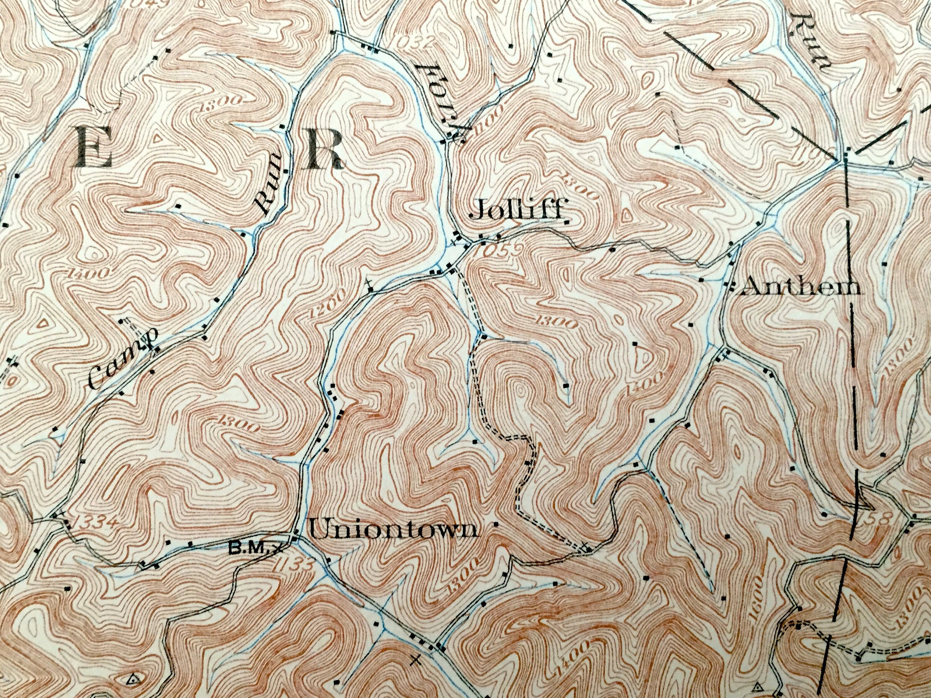 Antique Littleton West Virginia 1905 US Geological Survey Etsy