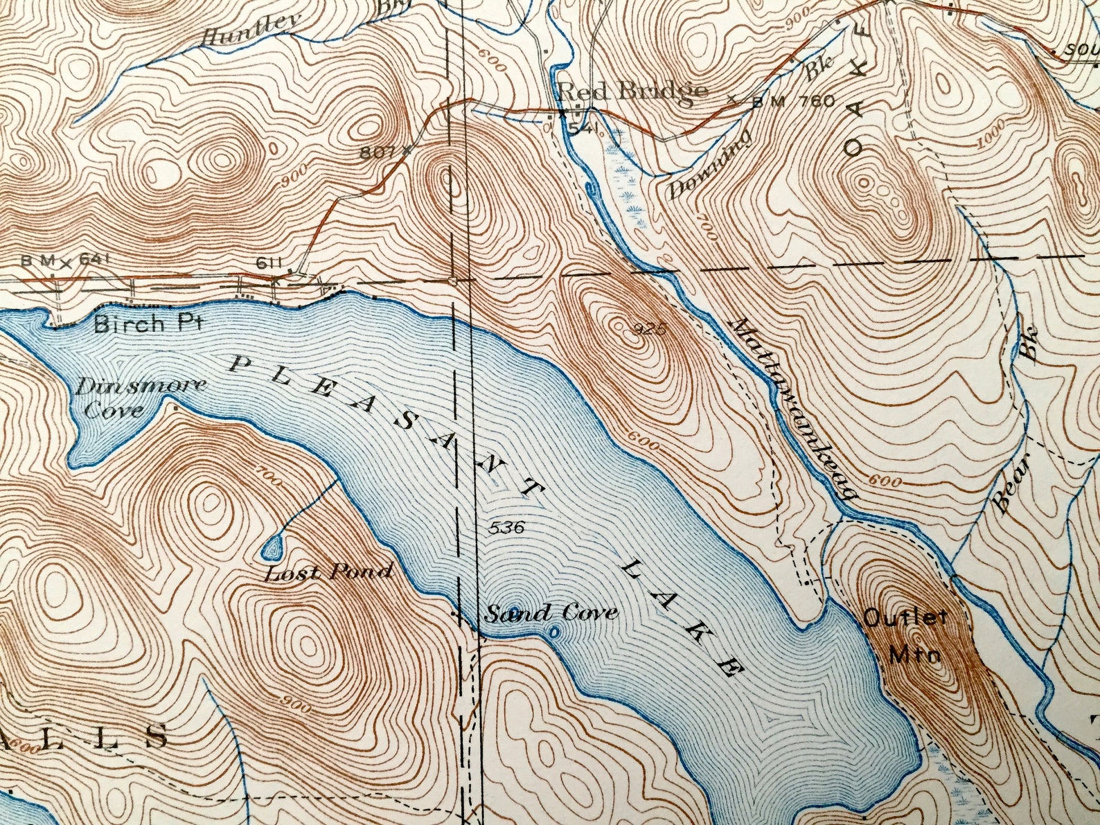 Antique Smyrna Mills Maine 1937 US Geological Survey Etsy