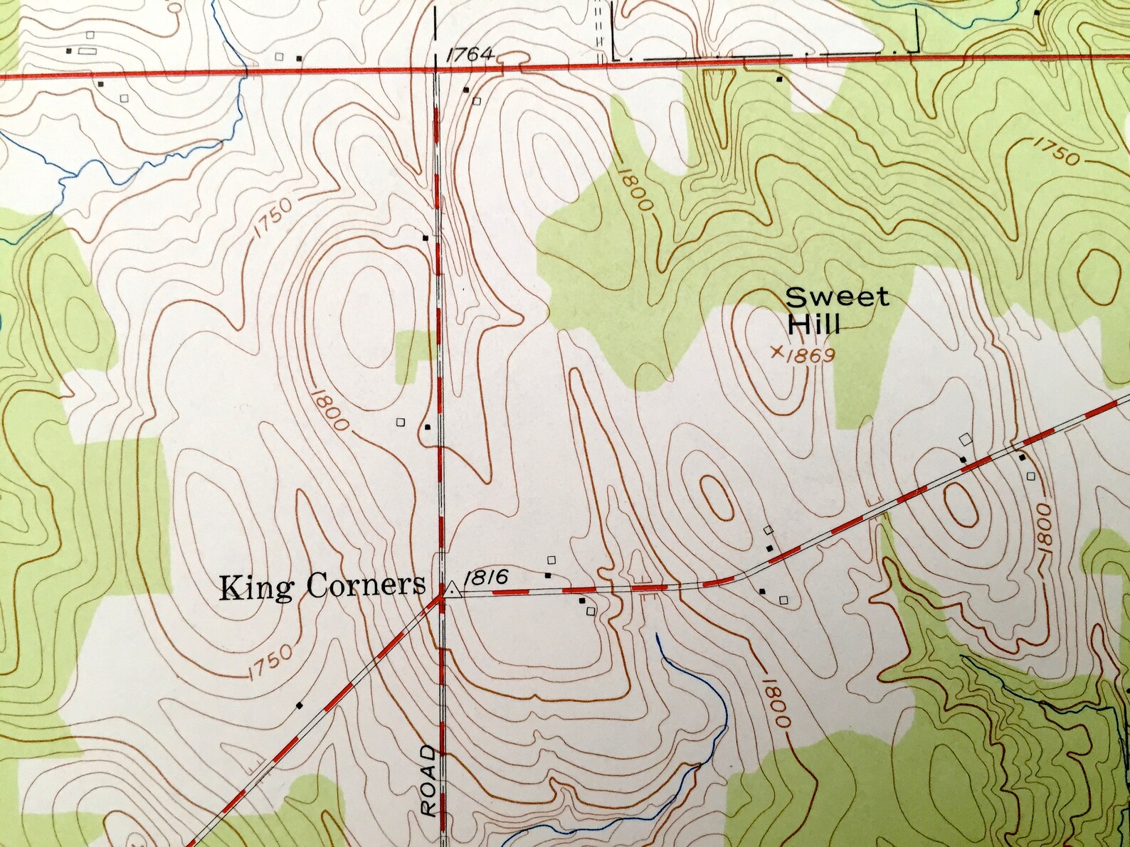 Antique North Clymer New York 1954 US Geological Survey Etsy