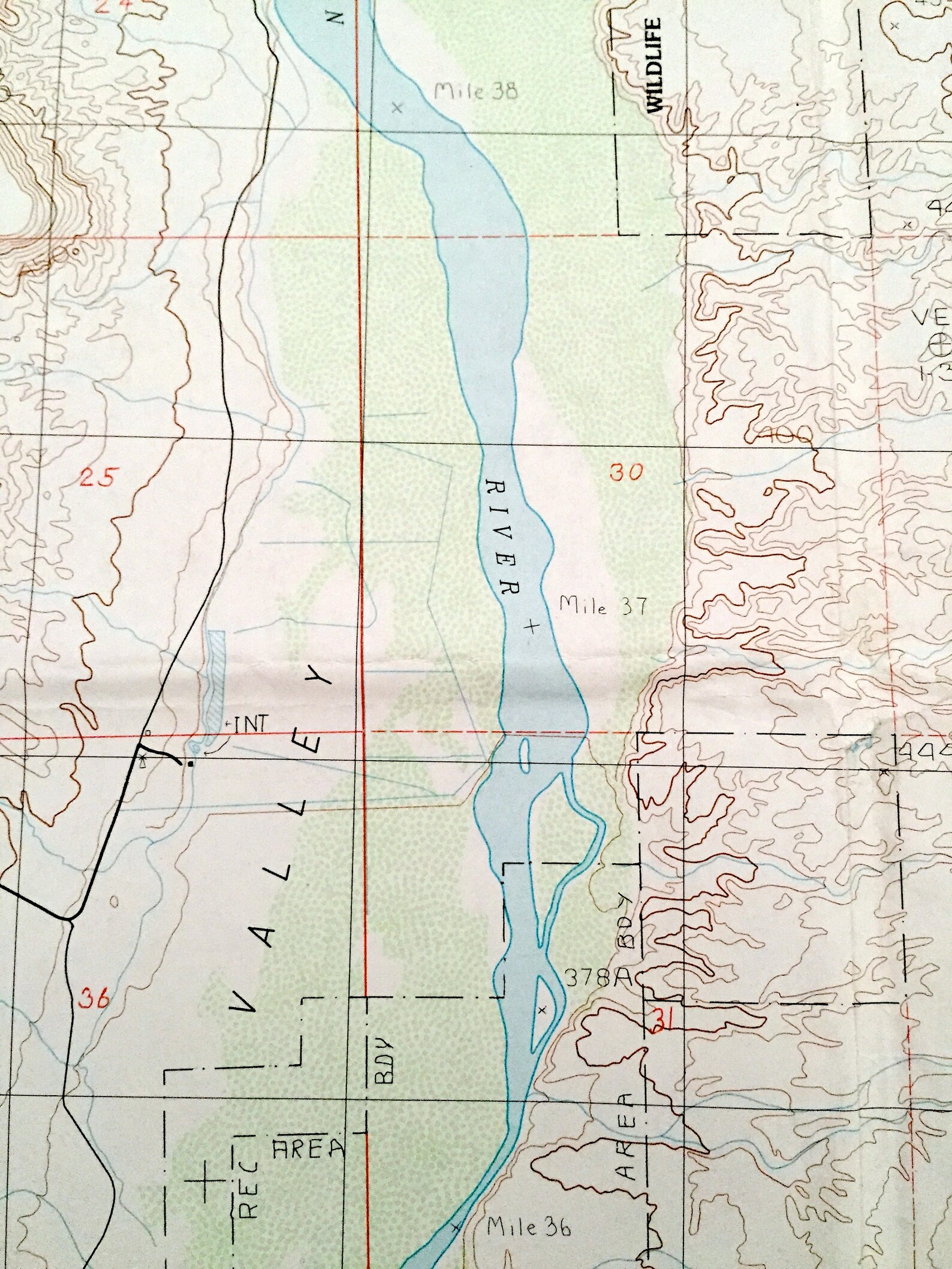 Antique Overton SE Nevada 1983 US Geological Survey Etsy