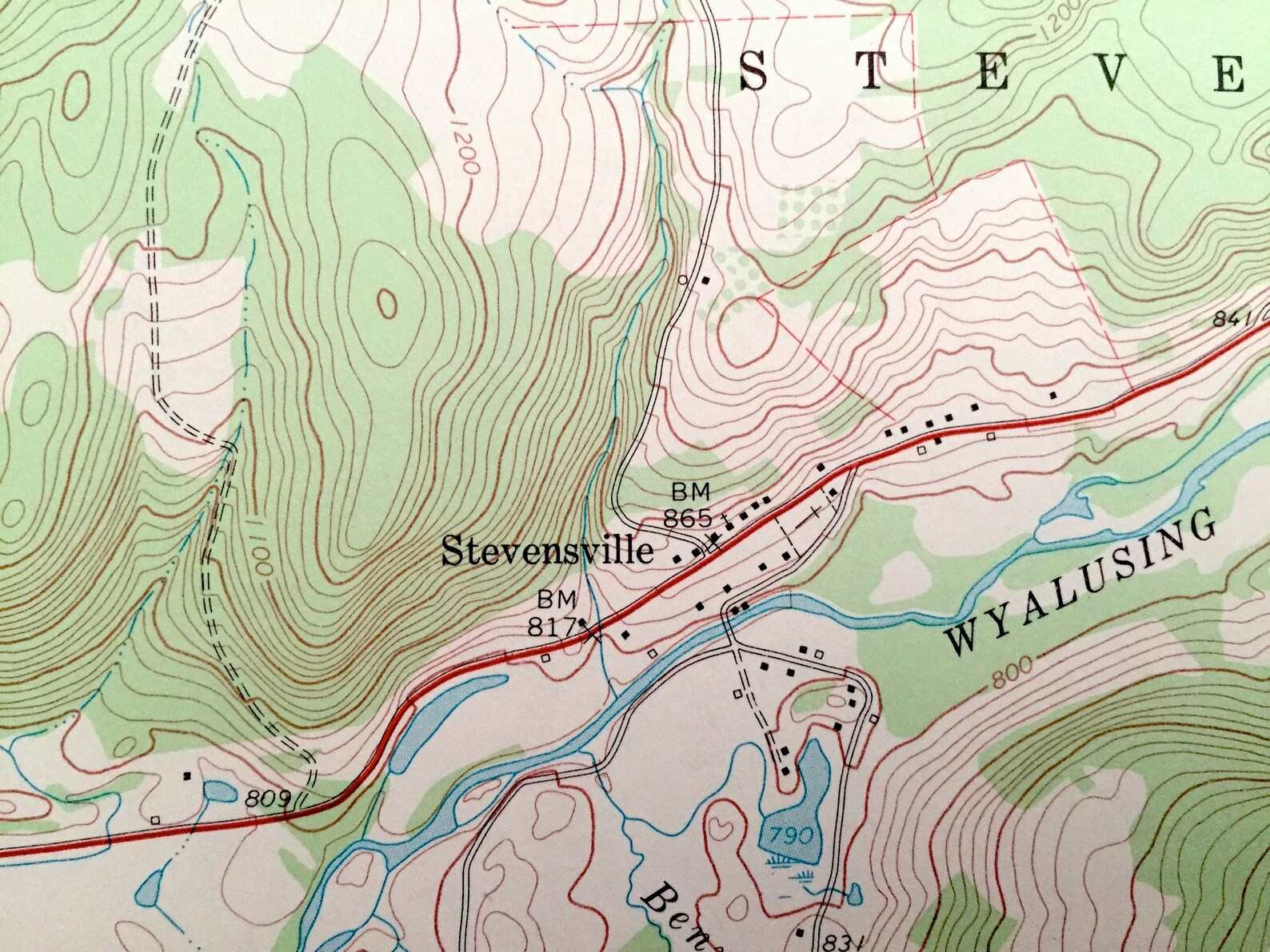 Antique Le Raysville Pennsylvania 1967 US Geological Survey Etsy