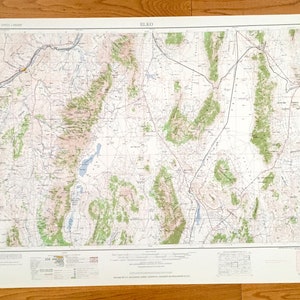 Antike Elko, Nevada 1962 U.S. Geologische Übersicht topographische Karte – Osino, Ryndon, Picard, Humboldt National Forest, Adobe-Bereich, Ruby Valley