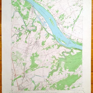 Antique York Haven, Pennsylvania 1964 US Geological Survey Topographic Map – Newberry, Conewago, East Manchester, Springettsbury, Hellam