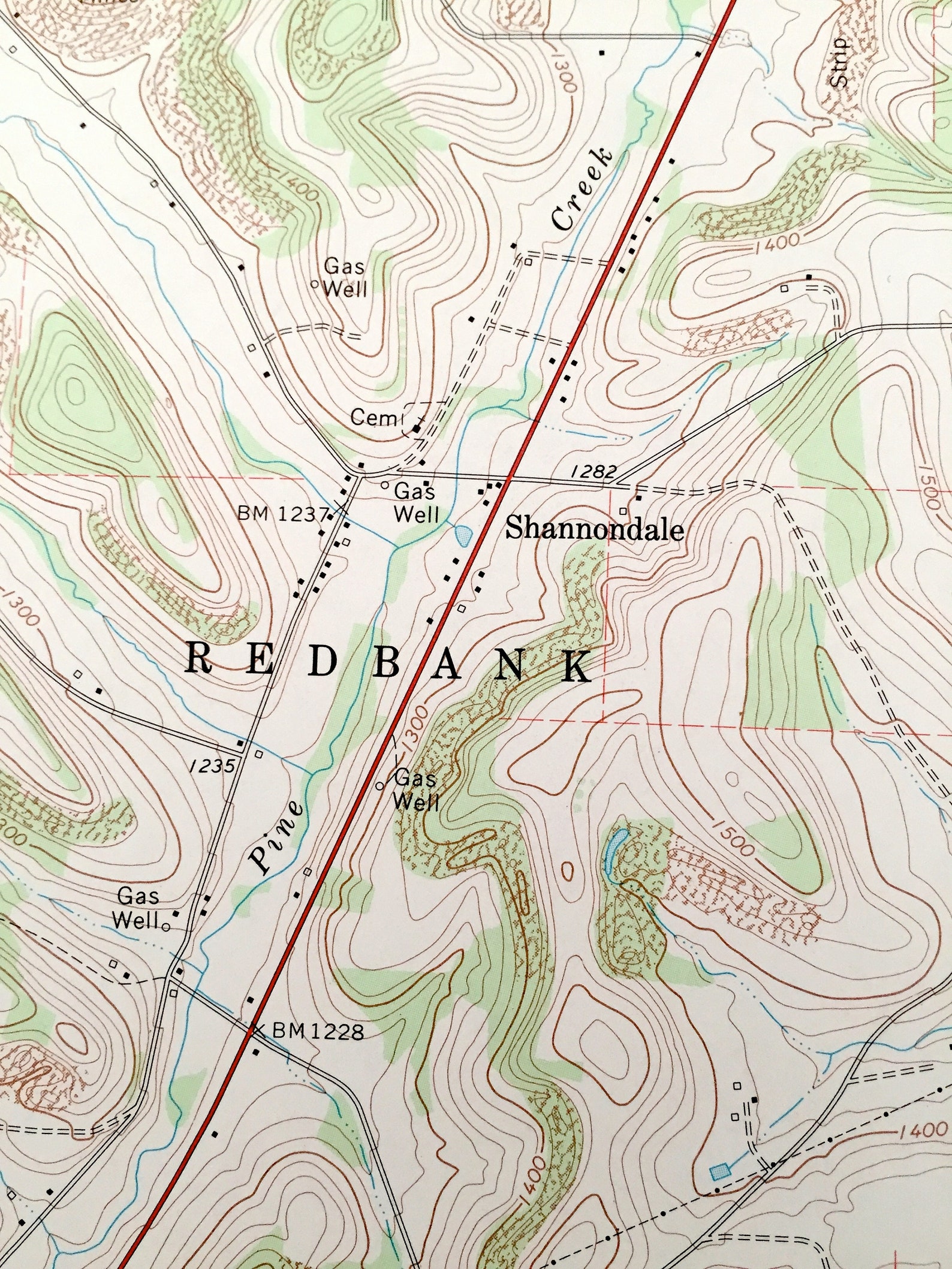 Antique Summerville Pennsylvania 1969 US Geological Survey Etsy