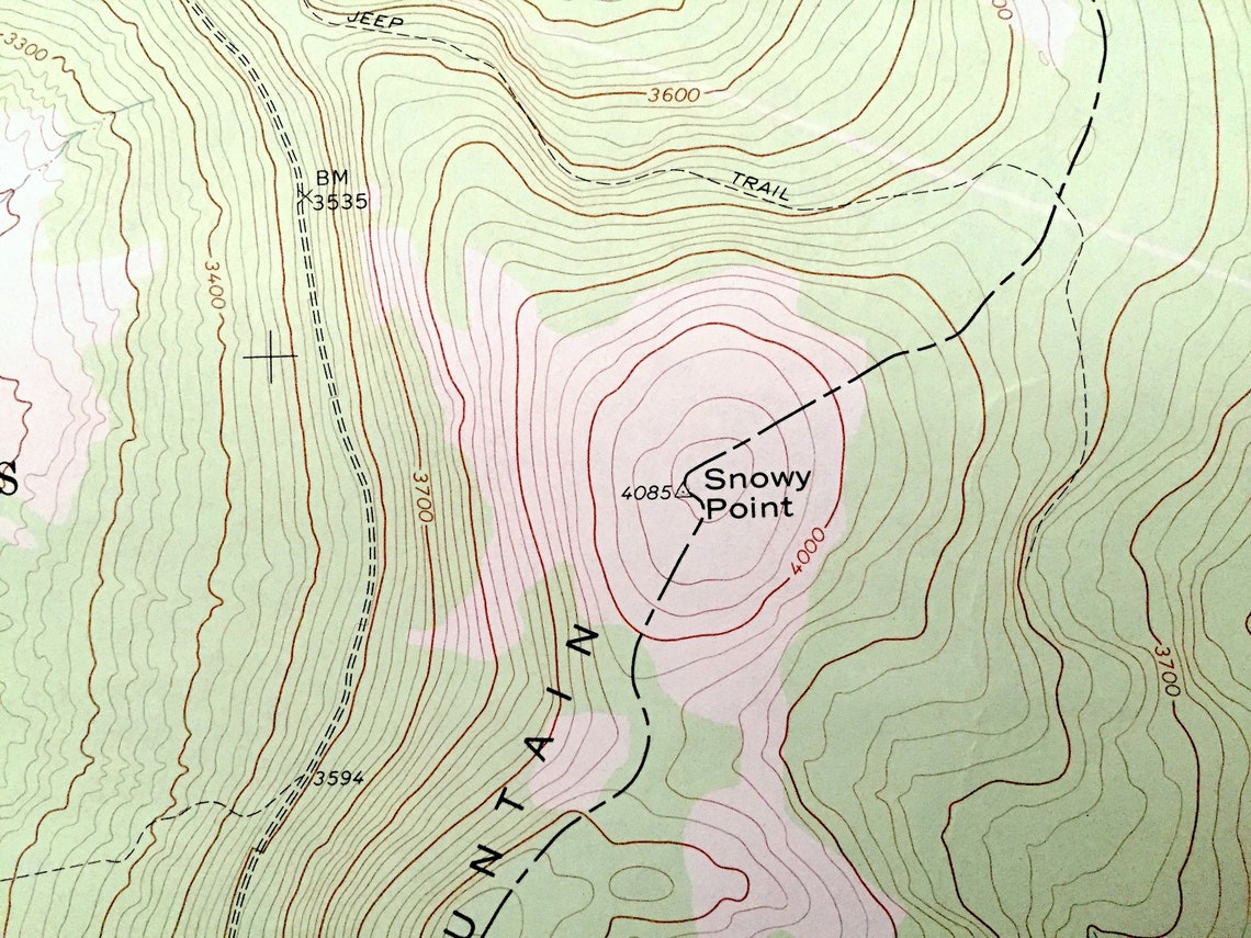 Antique Mount Storm Lake West Virginia 1967 US Geological Etsy
