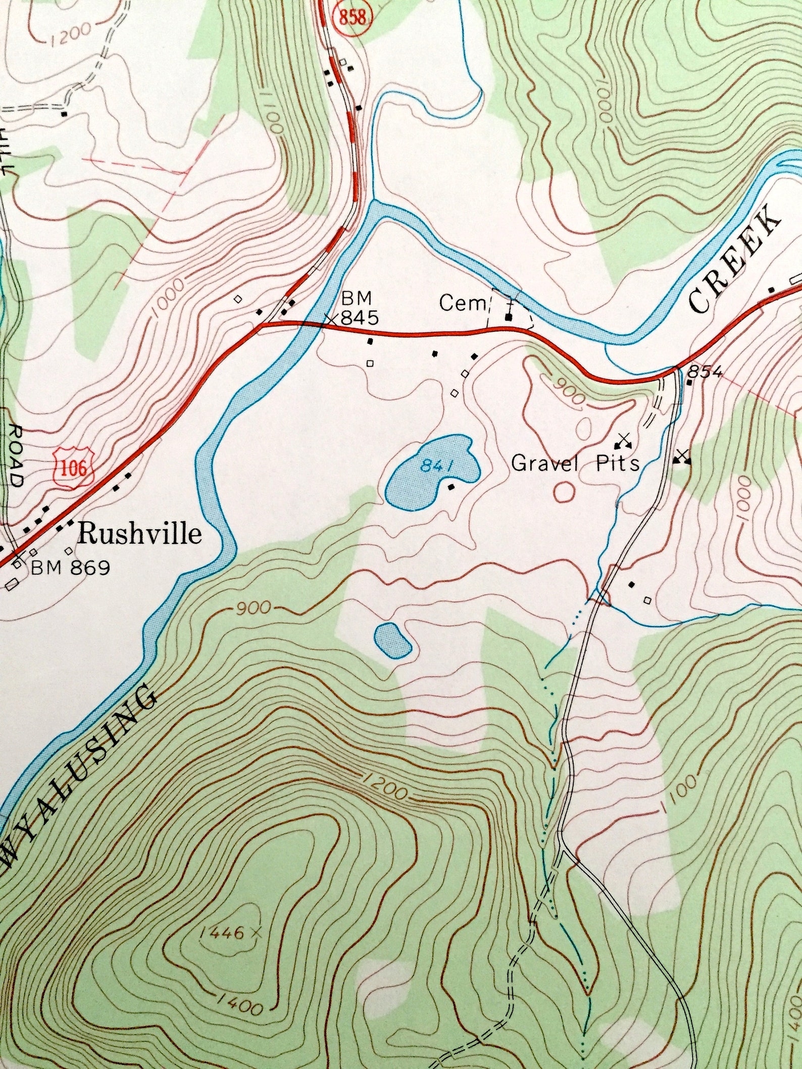 Antique Lawton Pennsylvania 1967 US Geological Survey Etsy