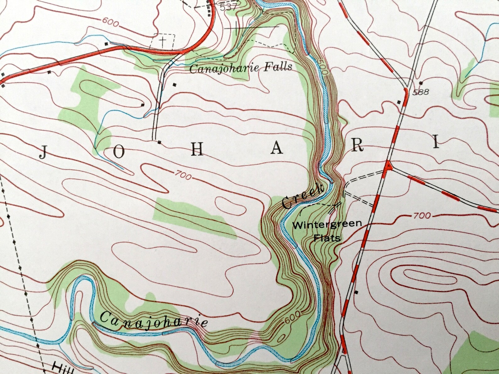 Antique Canajoharie New York 1944 US Geological Survey Etsy