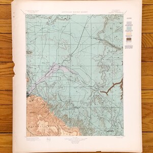 Antike Trinidad, Colorado 1899 US Geologische Untersuchung Topographische Karte - Las Animas County, Elmoro, Model, Tyrone, Purgery River, CO