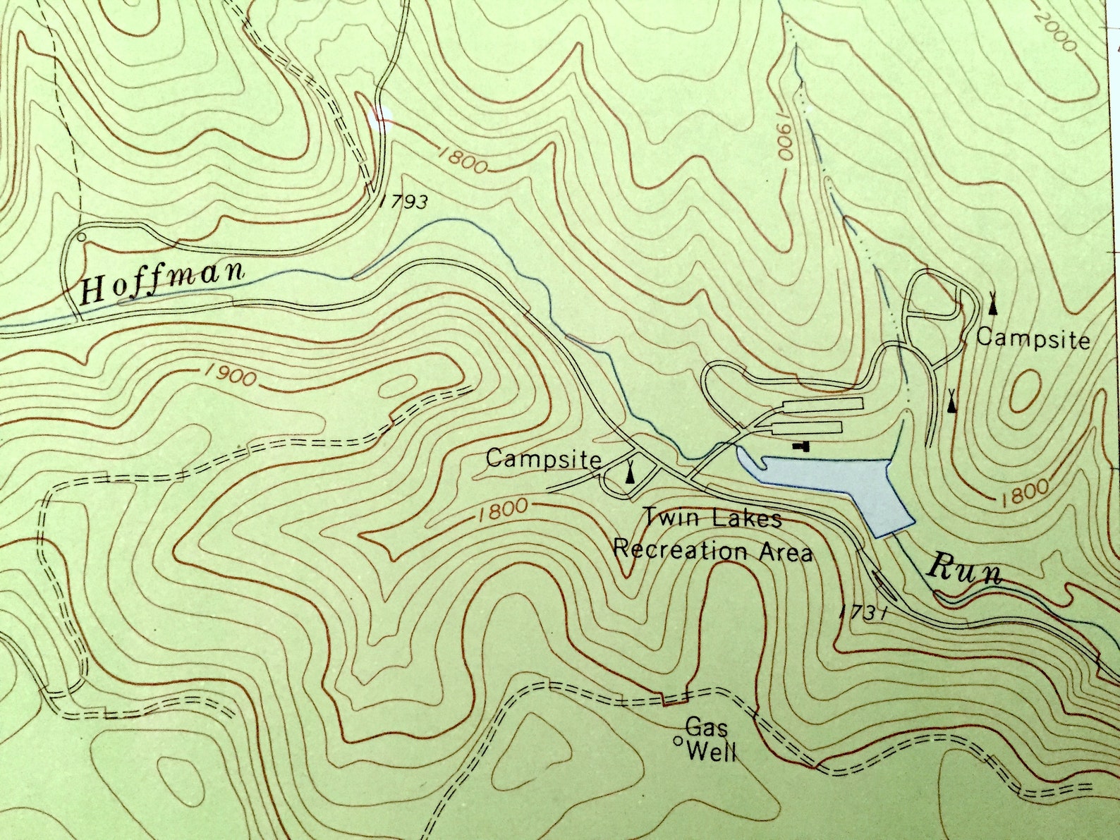 Antique James City Pennsylvania 1966 US Geological Survey Etsy
