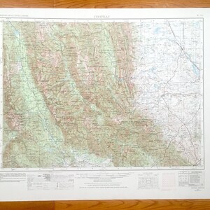 Antique Choteau, Montana 1955 US Geological Survey Topografische Kaart – Augusta, Bowmans Corners, Lolo Forest, Condon Bob Marshal Wilderness MT