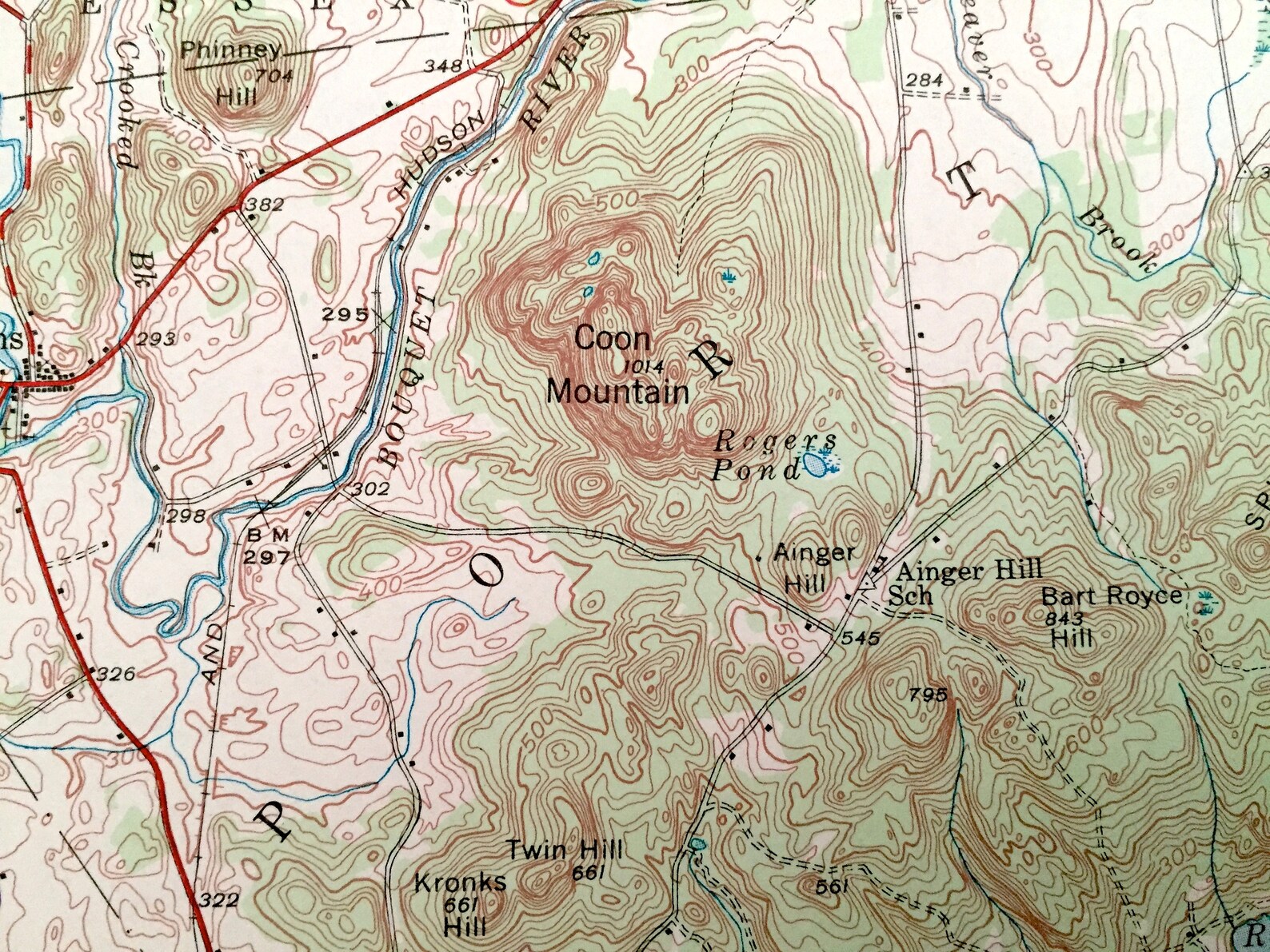 Antique Port Henry New York 1945 US Geological Survey Etsy