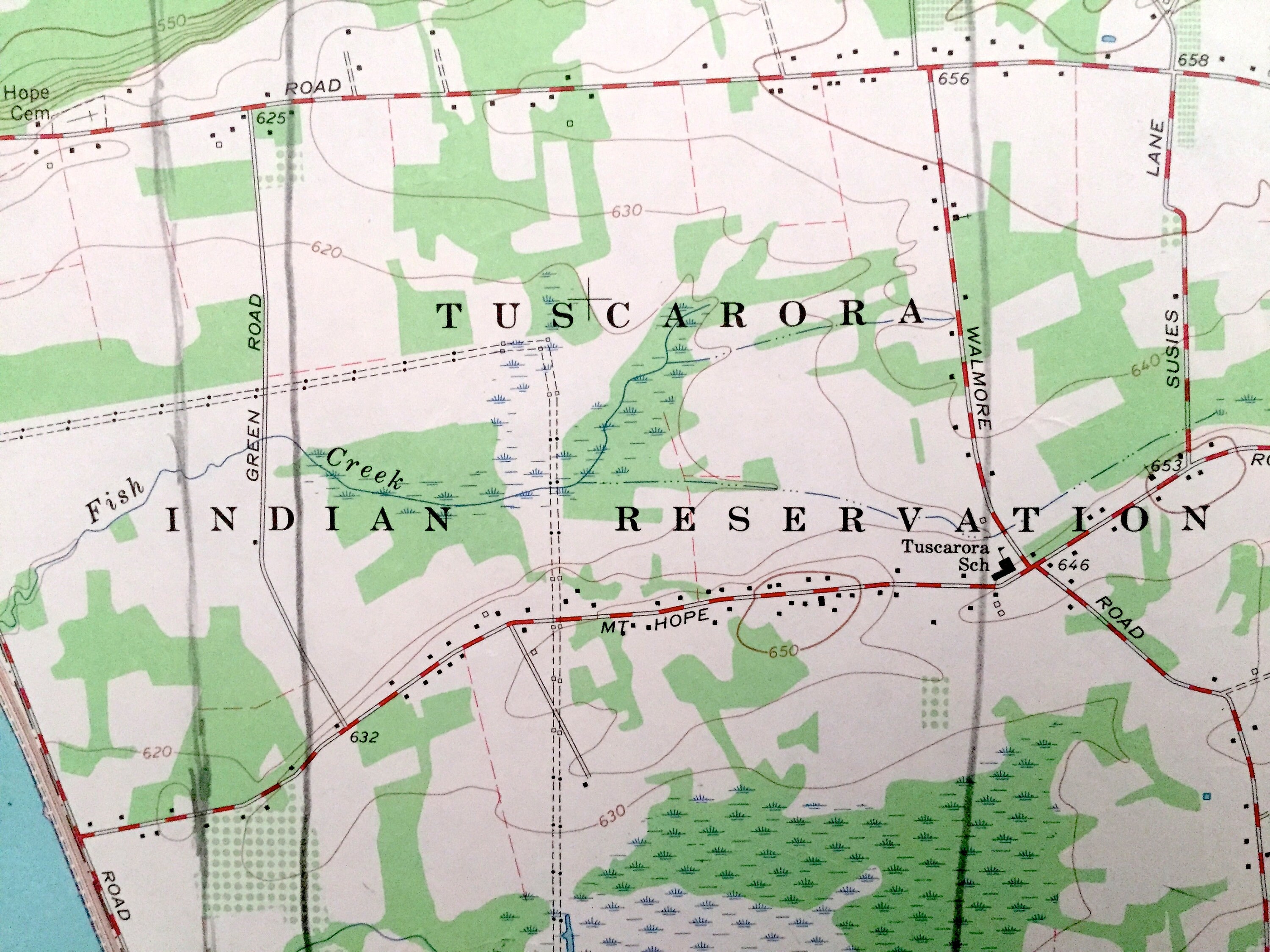 Antique Ransomville New York 1965 US Geological Survey Etsy