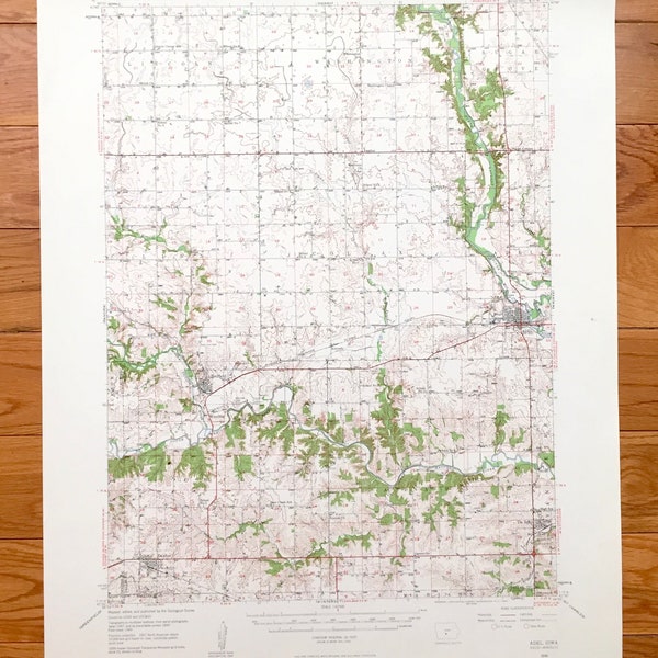 Dallas Map 1949 Etsy