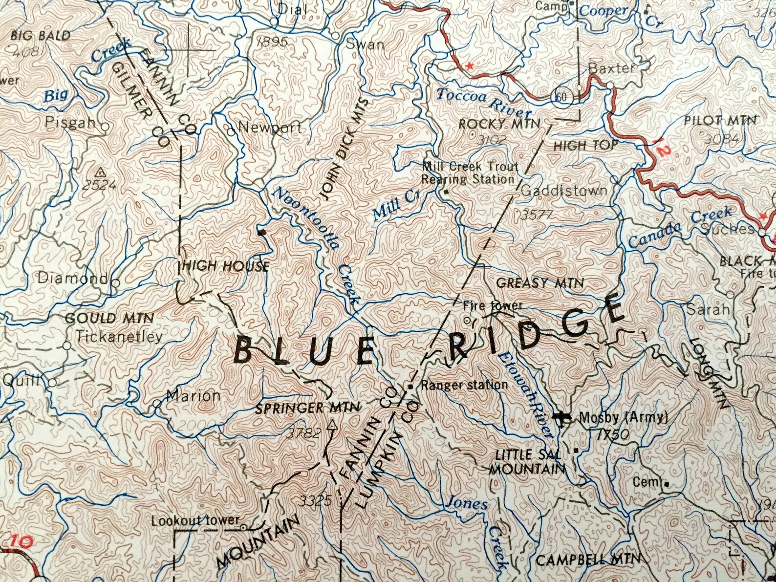 Antique Rome 1958 US Geological Survey Topographic Etsy