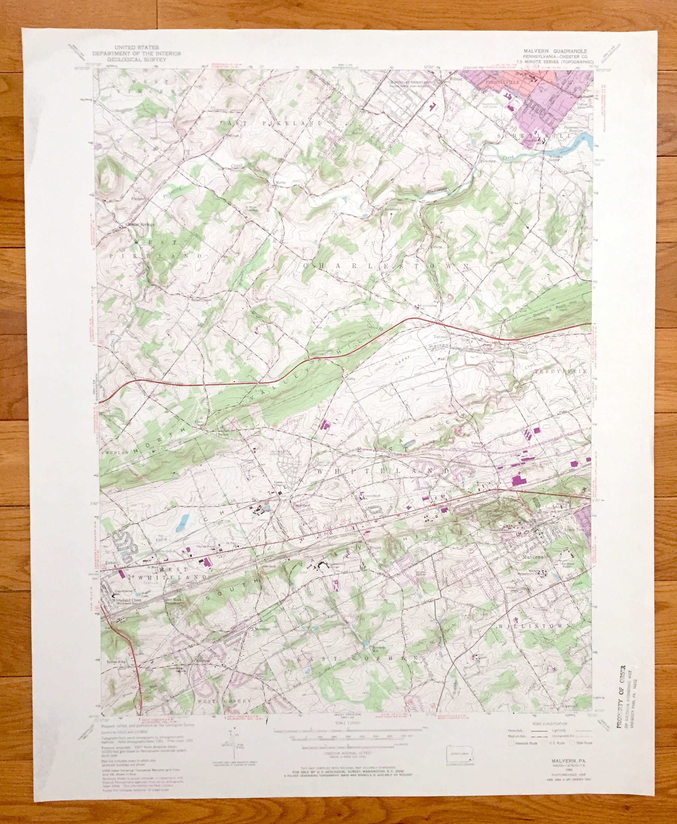 Malvern Pa Zip Code Map United States Map