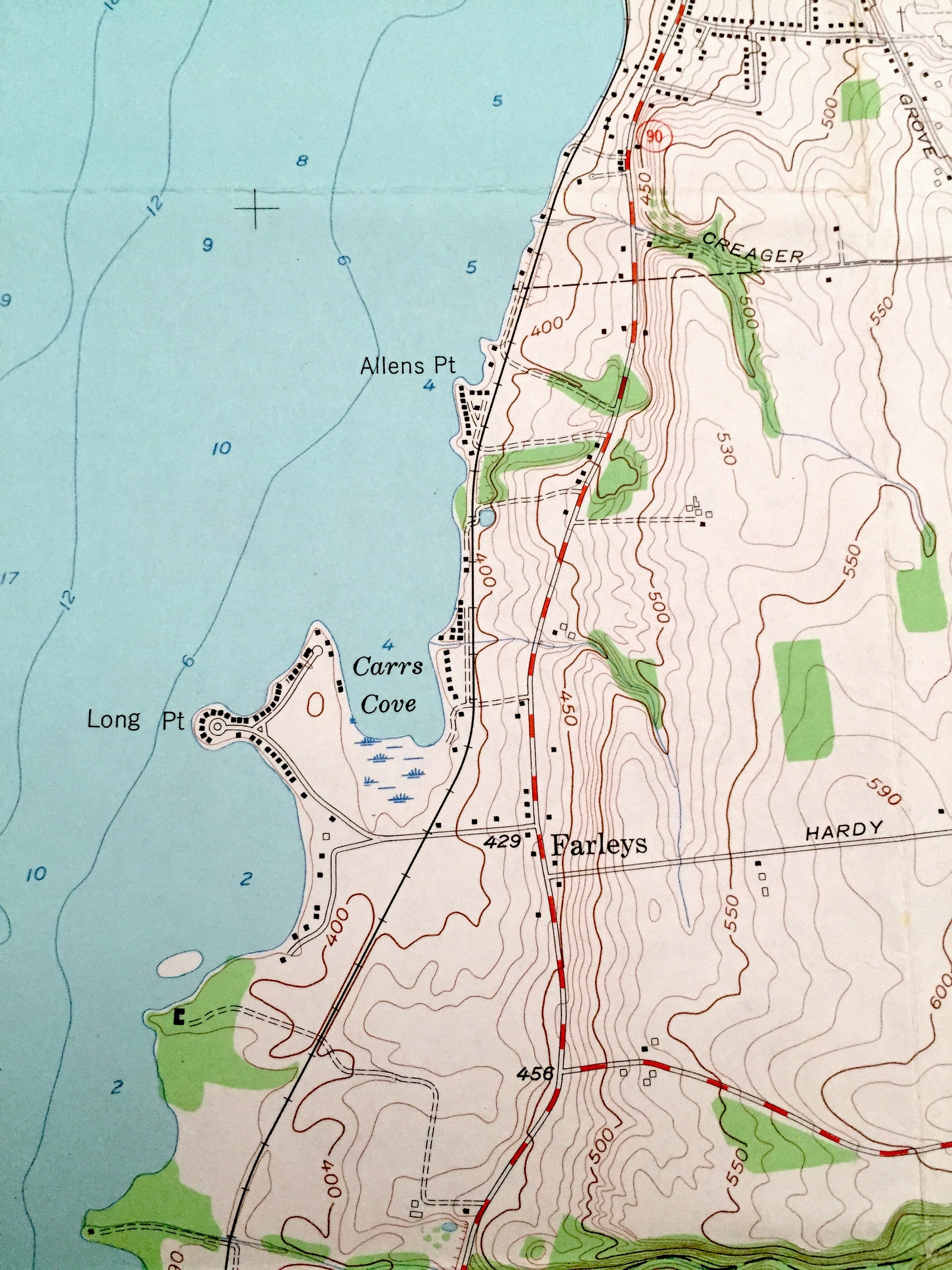 Antique Union Springs New York 1955 US Geological Survey Etsy UK