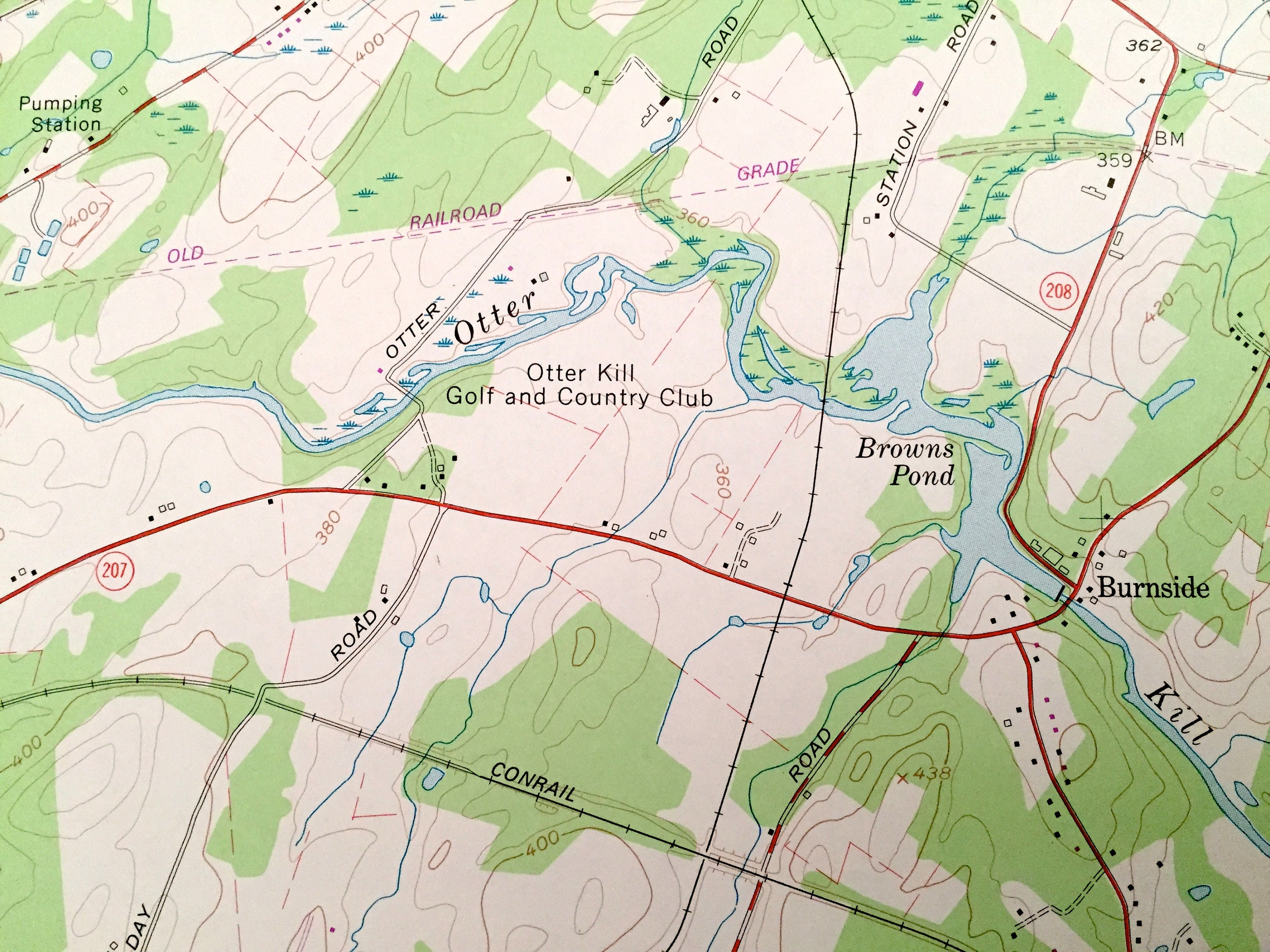 Antique Maybrook New York 1957 US Geological Survey Etsy