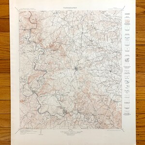 Antike Burnet, Texas 1909 US Geologische Übersicht Topographische Karte - San Saba, Llano, Williamson, Travis County, Marble Falls, Kingsland, TX