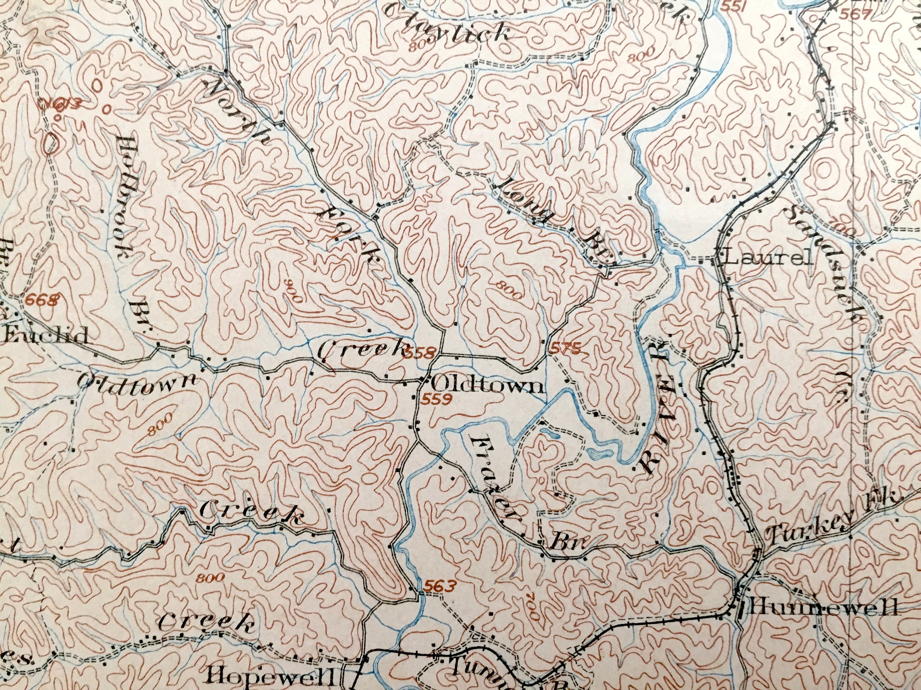Antique Kenova West Virginia 1903 US Geological Survey Etsy